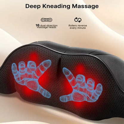 Shiatsu Neck and Shoulder Massager Heated Back Massager