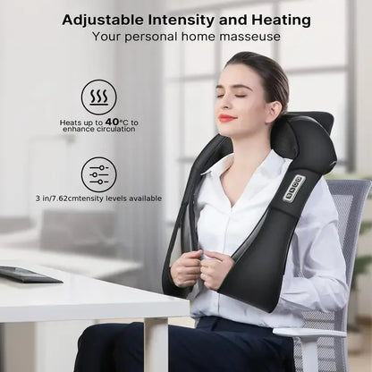 Shiatsu Neck and Shoulder Massager Heated Back Massager